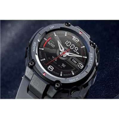 Nuo 0 €] Xiaomi Amazfit T-REX Rock Black (Juodas), atsiliepimai | Kainos.lt