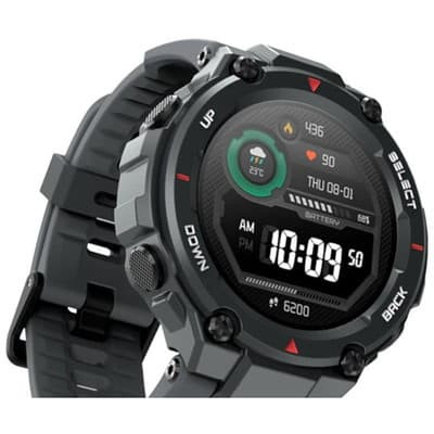 Nuo 0 €] Xiaomi Amazfit T-REX Rock Black (Juodas), atsiliepimai | Kainos.lt