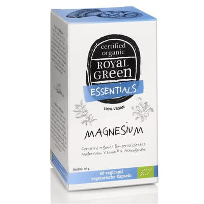 royal green bio magnis kaina nuo 21.20 € (5 pard.)