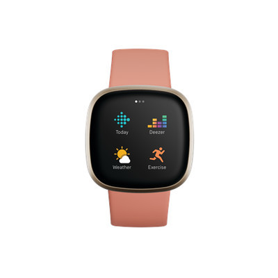 Fitbit Versa 3, Gold/Pink kaina nuo 167.96 € | Kainos.lt