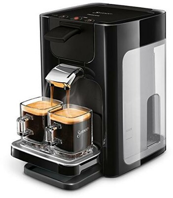 Senseo Cafetera Philips Viva Café Duo HD6553/80, 1450 W, 0.7 litros, De  plástico, Rojo - Tus mejores cafeteras