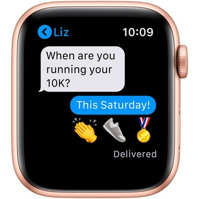 [Nuo 459 €] Apple Watch 6 GPS 44mm Gold Aluminium Case with Pink Sand Sport  Band | Kainos.lt