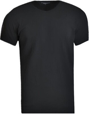 tommy black tshirt