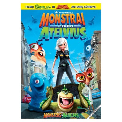 FILMAS: MONSTRAI PRIEŠ ATEIVIUS DVD | Kainos.lt