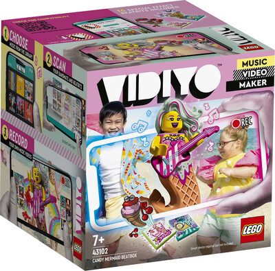 Nuo 21.9 €] LEGO VIDIYO Candy Mermaid BeatBox 43102 | Kainos.lt