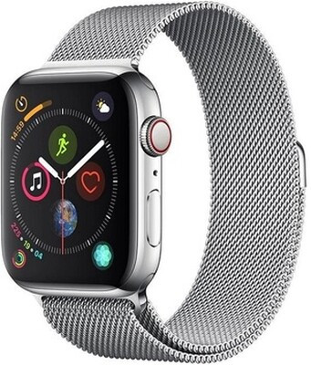 Apple Series 4 Silver 40 popular mm Smart Watch