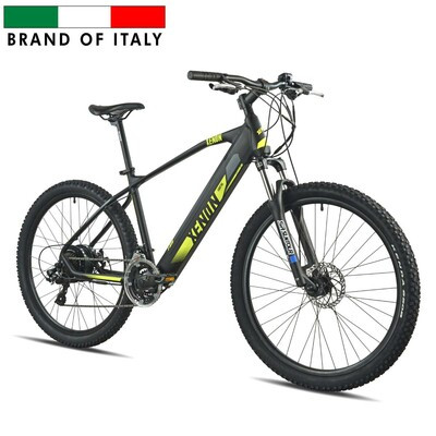 Nuo 0 €] ESPERIA XENON E-BIKE E960 27,5 PLUS JUODAS/YELLOW (19E960) |  Kainos.lt