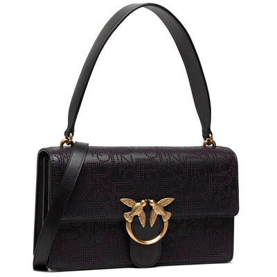 Rankinė PINKO - Love Classic Icom Pinpoint Monogram Fl Vit