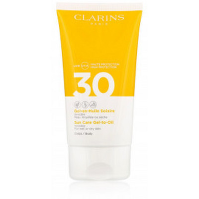 clarins spf oil