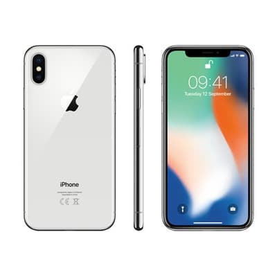 Apple iPhone X 256GB Silver (Sidabrinis) | Kainos.lt