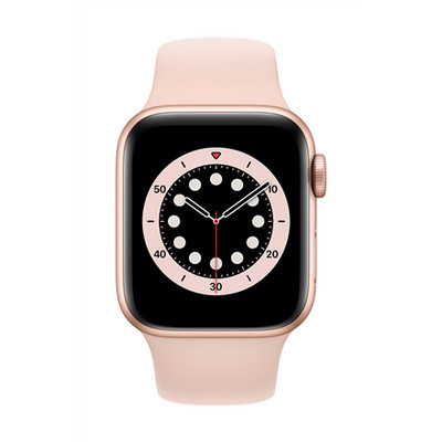 Nuo 449 €] Apple Watch 6 40mm LTE Gold M06N3UL/A | Kainos.lt