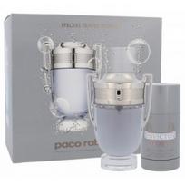 Paco Rabanne Invictus rinkinys vyrams (100 ml. EDT + 75 ml. pieštukinis dezodorantas)