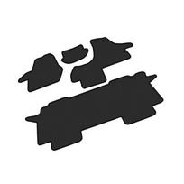 Tekstiliniai kilimėliai VOLKSWAGEN MULTIVAN T5 (4 vietų) 2003-2015 (2 eilės)