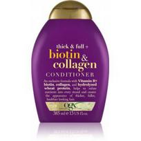 biotinas - Organix Biotin & Collagen Conditioner apimties suteikiantis kondicionierius - 385 ml. - 1 nuotrauka