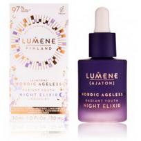 Lumene Ajaton Nordic Ageless Night Elixir naktinis veido serumas nuo raukšlių - 30 ml.