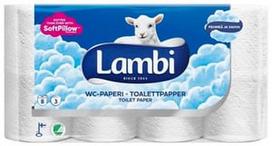 Tualetinis popierius Lambi Toilet Paper 8pcs White
