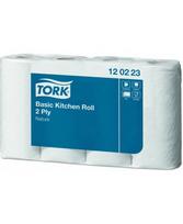 Virtuviniai popieriniai rankšluosčiai TORK Basic, 120223, 4 rit.