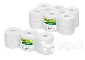 Tualetinis popierius Wepa Comfort Jumbo, 2 sl., 380m, 100 perdirbtas, antr.ž., baltas, (1vnt )
