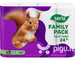 SERLA tualetinis popierius White 24rl, 3sl