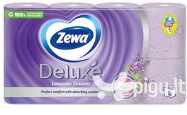 Tualetinis popierius ZEWA Deluxe Lavander Dreams, 3 sluoksniai, 8 ritinėliai