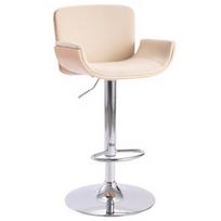Baro kėdė VLX Faux Leather 287377, kreminė