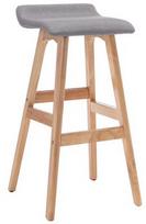 Baro kėdė VLX Bar Chair 249575, pilka