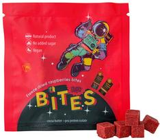 BITES Džiovintų šaltyje aviečių užkandis 10 g.