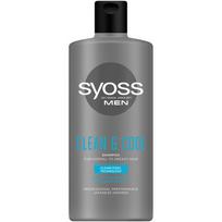 Syoss Men Clean & Cool šampūnas riebiems plaukams 440ml