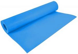 Kilimėlis fitnesui ir jogai EB FIT 1031026, žydra, 180 cm x 61 cm x 4 mm