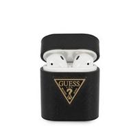 Guess "Guaca2vsatmlbk Saffiano Silicone Case Apple Airpods" Black