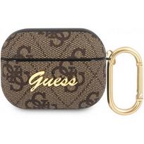 Guess GUAP4GSMW 4G Script case for Airpods Pro Brown