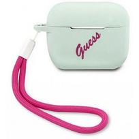 Guess GUACAPLSVSBF Vintage case for Airpods Pro Blue