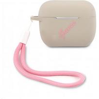 apple airpods ausines - Guess GUACAPLSVSGP Vintage Case for Airpods Pro Grey - 1 nuotrauka