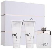 Mont Blanc Legend Spirit, 100ml (EDT) + 100ml Balzamas po skutimosi + 100ml Dušo želė