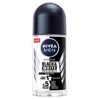 Nivea Men Black & White Invisible Original rutulinis antiperspirantas vyrams 50 ml