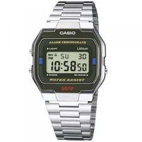casio vintage watch - Casio A163WA-1QES - 1 nuotrauka