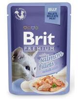 BRIT Premium Cat  Fillets in Jelly łosoś 85g