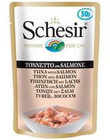 SCHESIR Tuńczyk z łososiem 50g