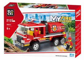 Konstruktorius BLOCKi MyFireBrigade Gaisrinė mašina KB0815 213vnt