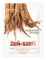 red mask - Conny Red Ginseng Essence Mask energizuojanti lakštinė kaukė ženšenis 23g - 1 nuotrauka