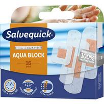 Salvequick Aqua Block vandeniui atsparūs pleistrai 16 vnt.