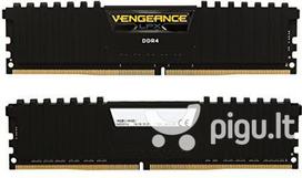 corsair ddr4 16gb ram - CORSAIR KIT (2x8GB) VengeanceT DDR4 16GB PC 2400 CL14 Juodas retail - 1 nuotrauka