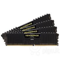 ddr4 8gb 3200mhz cl16 - CORSAIR KIT (4x8GB) Vengeance Juodas retail DDR4 32GB PC 3200 CL16  - 1 nuotrauka