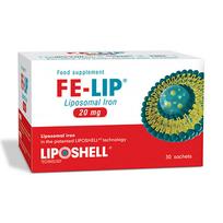 FE-LIP® Liposominė geležis 20 mg paketėliai 5g N30