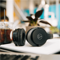 audio technica ath - Audio Technica ATH-ANC500BT Black (Juodos) - 3 nuotrauka