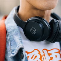 audio technica ath - Audio Technica ATH-ANC500BT Black (Juodos) - 6 nuotrauka