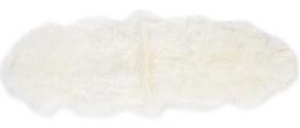 Kilimas Home4you Merino Sheepskin 2, baltas, 190 cm