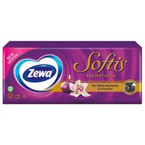 serveteles popierines - Popierinės nosinaitės ZEWA SOFTIS AROMATHERA, 4 sluoksniai, 10 x 9 vnt. - 1 nuotrauka