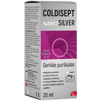 Coldisept nanoSilver gerklės purškalas 20ml