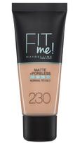 Maybelline Fit Me Matte Poreless makiažo pagrindas 230 Natural Buff 30ml